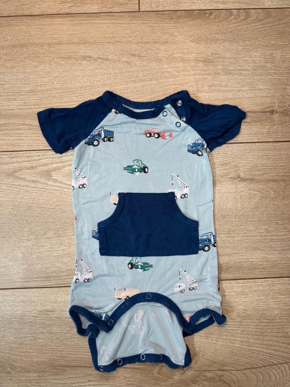 Kyte BABY Vintage Trucks Truck Shortall 6-12m